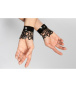 Peter Domenie 406 Attend Lace Wrist Cuffs black 