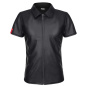 Regnes Fetish Planet Remo Polo Shirt Wetlook mit RV M